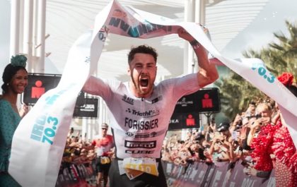 Felix Forissier wint de 70.3 Ironman Malaga (foto: Ironman)
