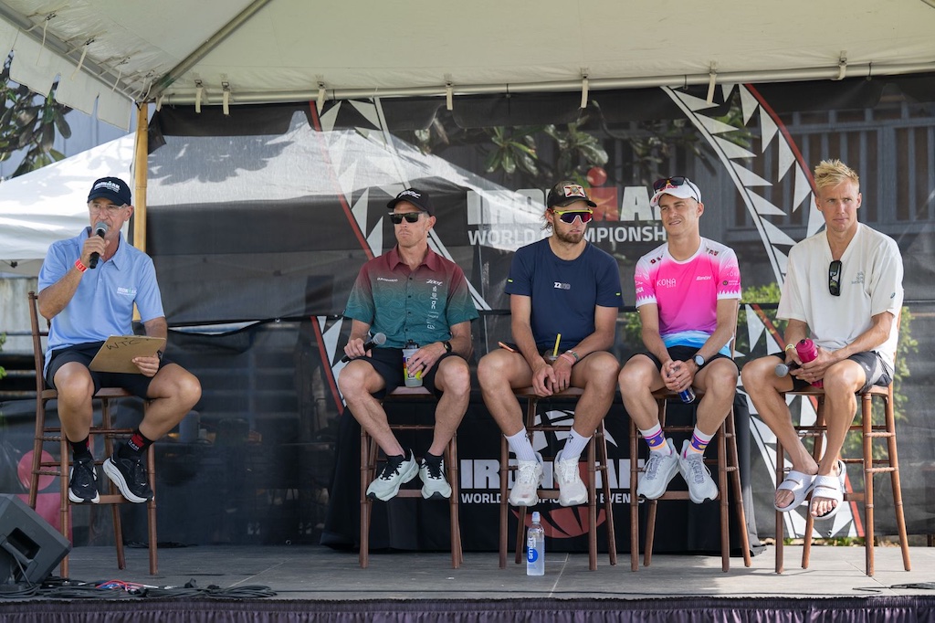 Ironman Pro Series Panel in Hawaii (foto: 3athlon.be/Jim De Sitter)