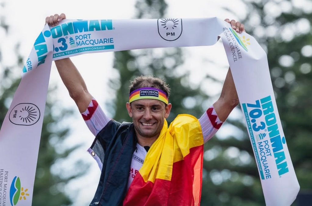 Jelle Geens pakt deugddoende eerste zege van 2026 in 70.3 Ironman Port Macquarie