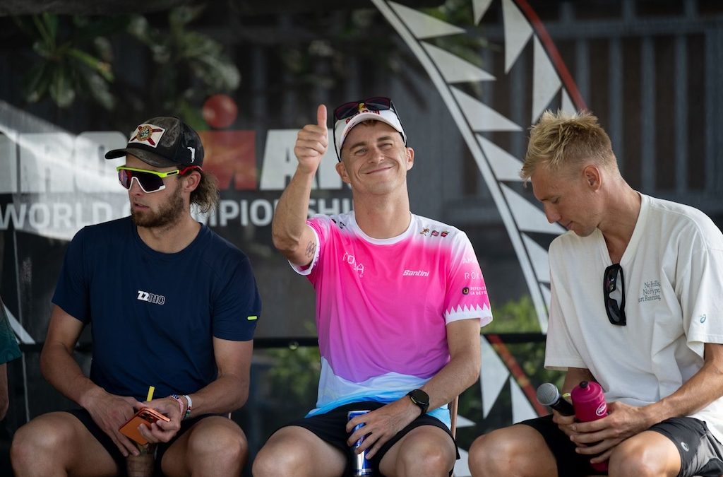 Marten in Pro Panel, Belgian Run in Energy Lab en Olivier crasht – Ironman Kona D-3