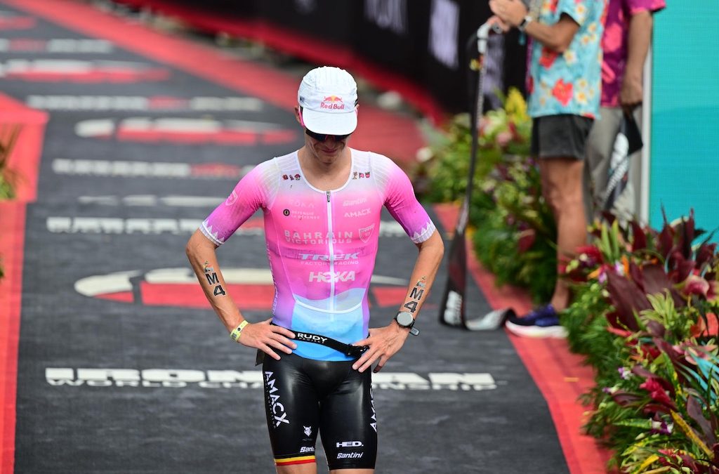 Emotionele Marten Van Riel na WK Ironman Hawaii “Lange dag en veel demonen tegengekomen”
