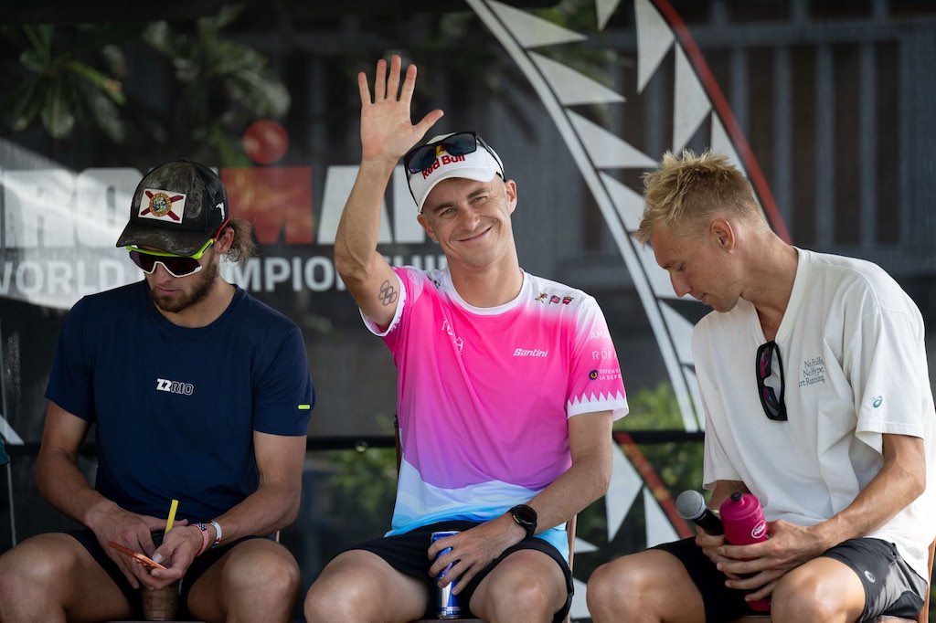 Marten Van Riel in Kona drie dagen voor de Ironman Hawaii (foto: 3athlon.be/Jim De Sitter)