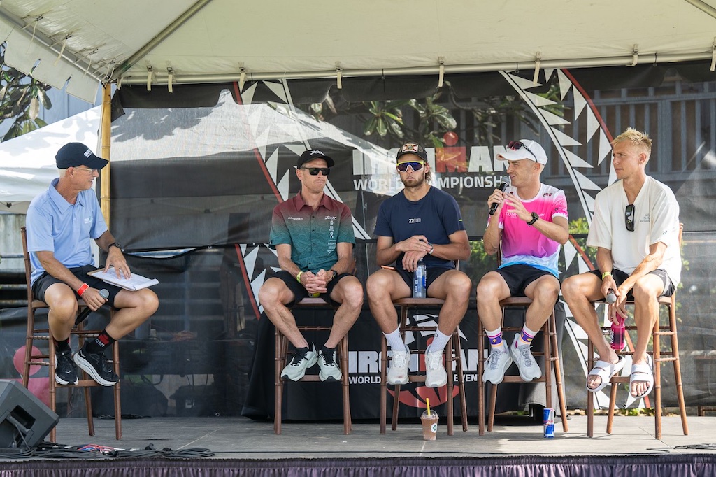 Ironman Pro Series Panel in Hawaii (foto: 3athlon.be/Jim De Sitter)