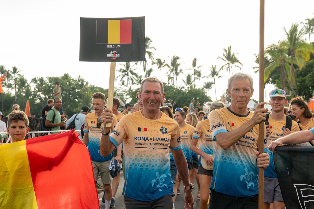 Team Belgium Nations Parade Hawaii 2026 (foto: 3athlon.be/Jim De Sitter)