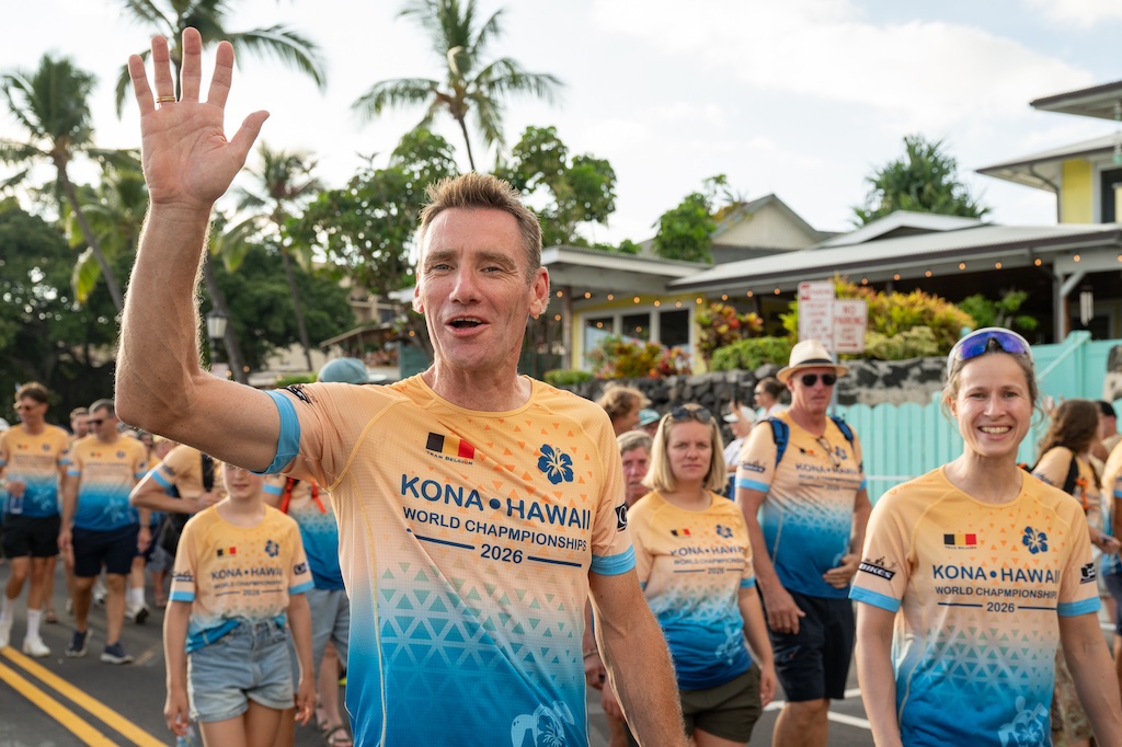 Team Belgium Nations Parade Hawaii 2026 (foto: 3athlon.be/Jim De Sitter)
