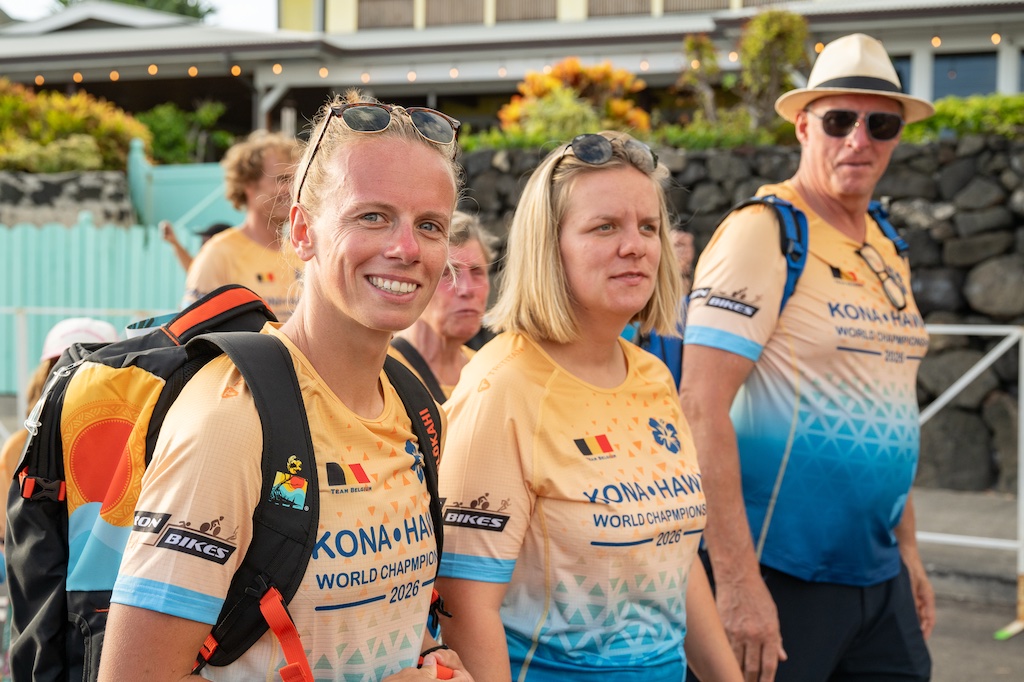 Team Belgium Nations Parade Hawaii 2026 (foto: 3athlon.be/Jim De Sitter)