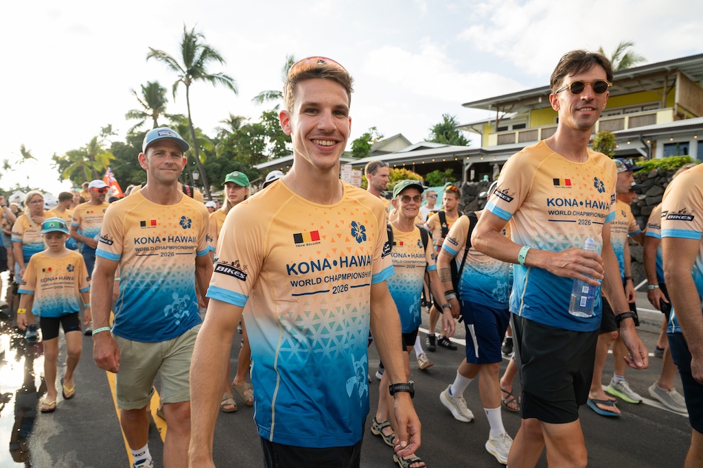Team Belgium Nations Parade Hawaii 2026 (foto: 3athlon.be/Jim De Sitter)