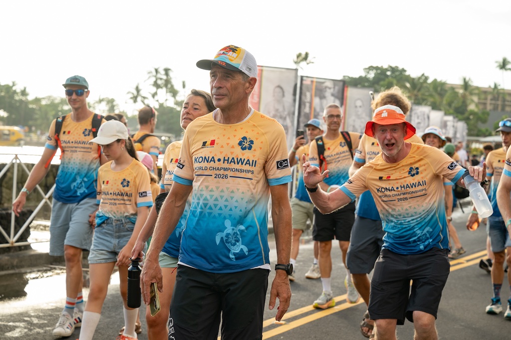Team Belgium Nations Parade Hawaii 2026 (foto: 3athlon.be/Jim De Sitter)