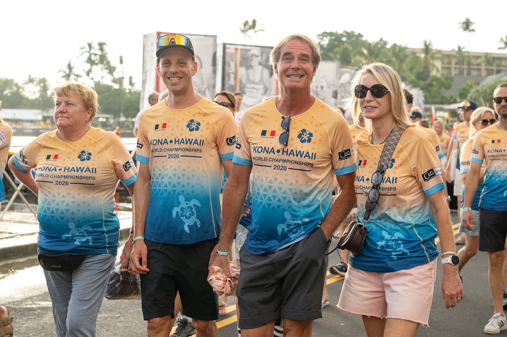 Team Belgium Nations Parade Hawaii 2026 (foto: 3athlon.be/Jim De Sitter)